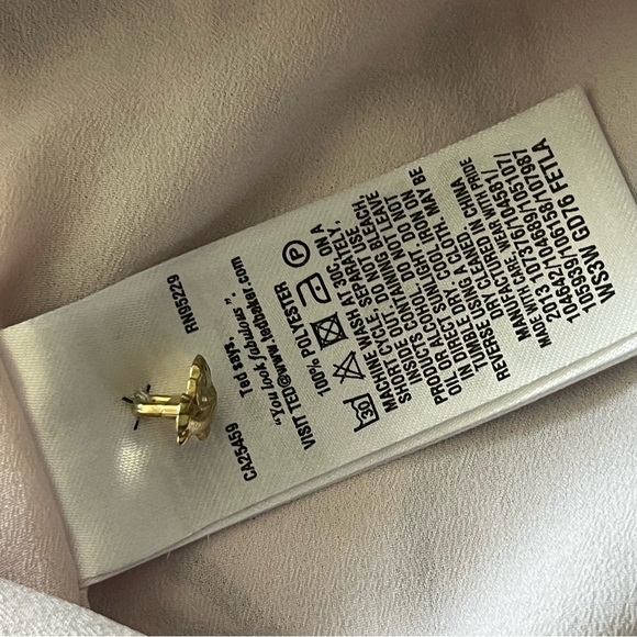 NWOT Ted Baker "Safari Play" Animal Print Dress - Picture 7 of 7